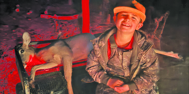 Young Neuville perseveres to kill first deer on hunt with dad in Basin